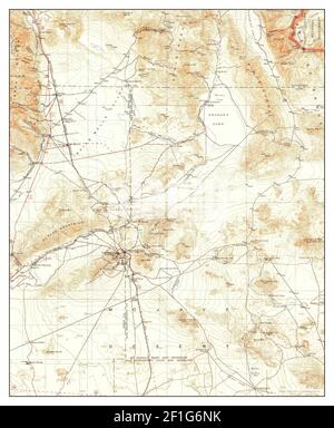 Searles Lake, California, Karte 1915, 1:250000, Vereinigte Staaten von Amerika von Timeless Maps, Daten U.S. Geological Survey Stockfoto