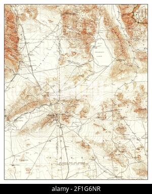 Searles Lake, California, Karte 1915, 1:250000, Vereinigte Staaten von Amerika von Timeless Maps, Daten U.S. Geological Survey Stockfoto