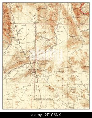 Searles Lake, California, Karte 1915, 1:250000, Vereinigte Staaten von Amerika von Timeless Maps, Daten U.S. Geological Survey Stockfoto