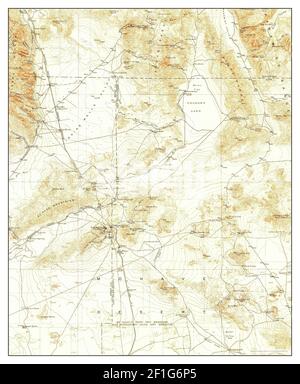 Searles Lake, California, Karte 1915, 1:250000, Vereinigte Staaten von Amerika von Timeless Maps, Daten U.S. Geological Survey Stockfoto