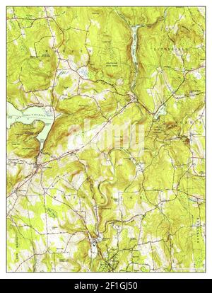 New Preston, Connecticut, Karte 1955, 1:31680, Vereinigte Staaten von Amerika von Timeless Maps, Daten U.S. Geological Survey Stockfoto