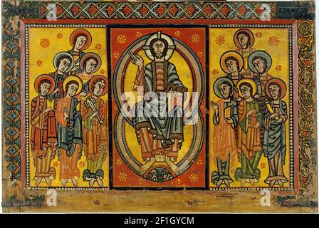 Anonym - Altar frontal von La Seu dUrgell oder von Die Apostel Stockfoto