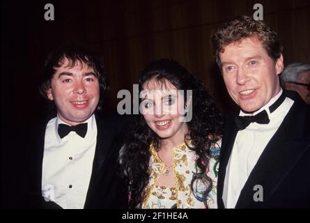 Andrew Lloyd Webber, Sarah Brightman Michael Crawford 1988 Foto von Adam Scull-PHOTOlink.net Stockfoto