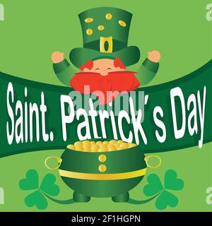 St. patricks Tag Illustration Stock Vektor