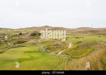 Cape Wickham Golfplatz, King Island Stockfoto