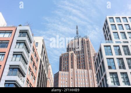 USA, New York, NY - 32 Avenue of the Americas Stockfoto