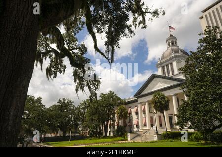 Sicherheit Sperren schützen die Landeshauptstadt Gebäude in Tallahassee Florida Stockfoto