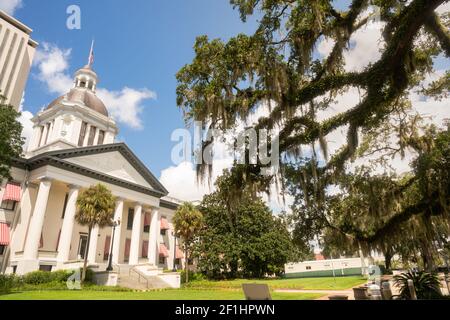 Sicherheit Sperren schützen die Landeshauptstadt Gebäude in Tallahassee Florida Stockfoto