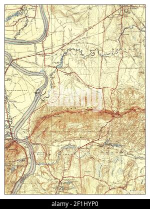 Mt Holyoke, Massachusetts, Karte 1941, 1:31680, Vereinigte Staaten von Amerika von Timeless Maps, Daten U.S. Geological Survey Stockfoto