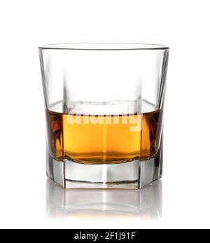 Scotch Whisky Glas Stockfoto