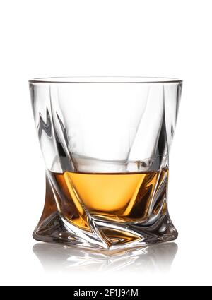 Scotch Whisky Glas Stockfoto