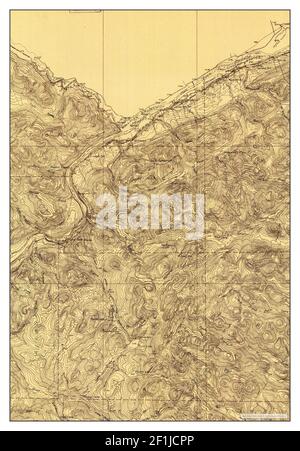 St Francis, Maine, Karte 1930, 1:48000, Vereinigte Staaten von Amerika von Timeless Maps, Daten U.S. Geological Survey Stockfoto