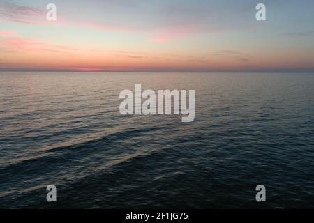 Whitehall, Mi hinter dem Wasser Rand Stockfoto