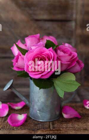 Kleinen Strauß Rosen Stockfoto