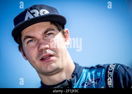 SUNINEN Teemu (FIN), FORD FIESTA, M-SPORT FORD WRT, Portrait während der Rallye-Weltmeisterschaft 2019, Rallye Spanien vom 24. Bis 27. Oktober in Salou, Spanien - Foto Thomas Fenêtre / DPPI Stockfoto