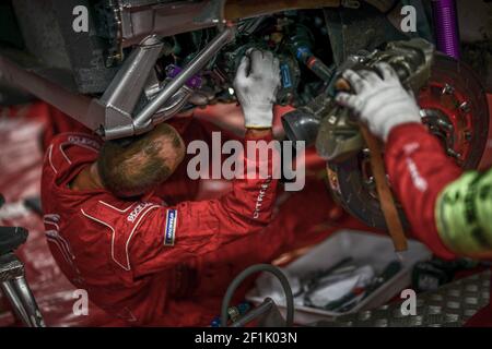 WRC CITROEN TOTAL WRT, Team, Aktion während der 2019 WRC World Rally Car Championship, Rallye Deutschland vom 22. Bis 25th. August, am Bostalsee - Foto Antonio Silva / DPPI Stockfoto