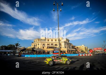 25 Andrea NUCITA (ITA), Bernardo Di Caro (ITA), Fiat ABARTH 124 Rally, LORAN SRL, Aktion während der European Rally Championship 2019 ERC Rally di Roma Capitale, vom 19. Bis 21. juli, in Fiuggi, Italia - Foto Gregory Lenormand / DPPI Stockfoto