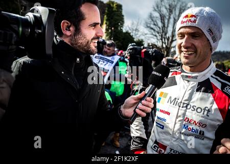 OGIER Sebastien (FRA), Toyota Yaris WRC, Toyota Gazoo Racing WRT, Portrait während der Rallye-Weltmeisterschaft 2020, Rallye Monte Carlo am 22. Bis 26. Januar 2020 in Monaco - Foto Thomas Fenetre / DPPI Stockfoto