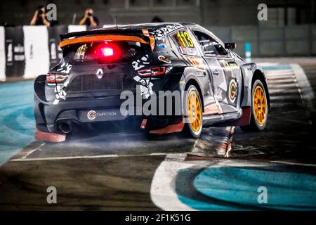 113 RAYMOND Cyril (FRA), GCK Academy (FRA), Renault Clio RS, Aktion, während der 2019 FIA WORLD RX VON ABU DHABI vom 5. Bis 6. april - Foto Paulo Maria / DPPI Stockfoto