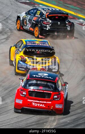 113 RAYMOND Cyril (FRA), GCK Academy (FRA), Renault Clio RS, Aktion während der FIA WRX World Rallycross Championship 2019 in Barcelone, Spanien, 27. Bis 28. april - Foto Paulo Maria / DPPI Stockfoto