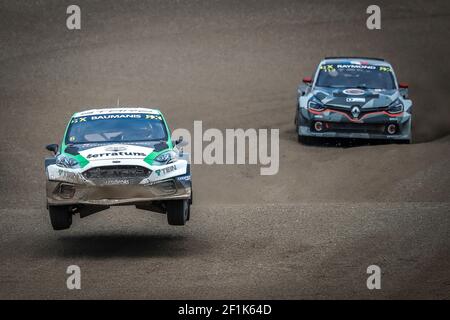 06 BAUMANIS Janis (LVA), Team Stard (AUT), Ford Fiesta, Aktion während der Spa World RX of Benelux, Belgien vom 11. Bis 12. Mai 2019 - Foto Paulo Maria / DPPI Stockfoto