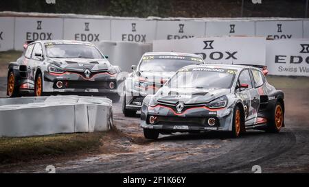 113 RAYMOND Cyril (FRA), GCK Academy (FRA), Renault Clio RS, Aktion während der FIA WRX World Rallycross Championship 2019 in Barcelone, Spanien, 27. Bis 28. april - Foto Paulo Maria / DPPI Stockfoto
