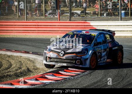 113 RAYMOND Cyril (FRA), GCK Academy (FRA), Renault Clio RS, Aktionwährend der 2019 FIA WRX World Rallycross Championship vom 31. august bis 1. september in Loheac, Frankreich - Foto Vincent Curutchet / DPPI Stockfoto