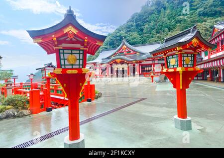 Taikodani Inari jinja-Schrein in der Stadt Tsuwano, Präfektur Shimane, Chugoku, Japan. Stockfoto
