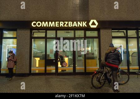 Commerzbank Filiale, Schloßstraße, Steglitz, Berlin, Deutschland Stockfoto