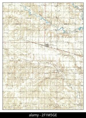 Dorchester, Nebraska, Karte 1940, 1:62500, Vereinigte Staaten von Amerika von Timeless Maps, Daten U.S. Geological Survey Stockfoto