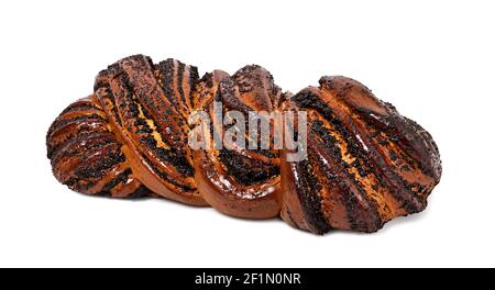 Brötchen mit Mohn Stockfoto