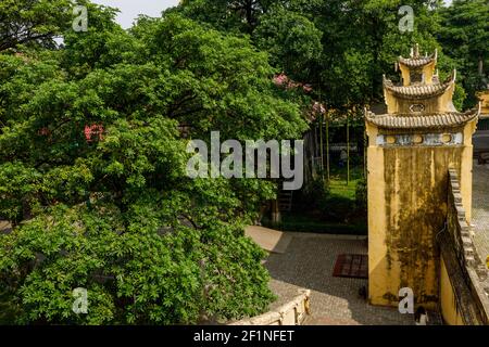 Die Zitadelle von Hanoi in Vietnam Stockfoto