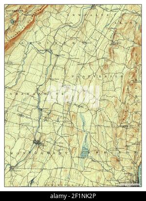 Newburgh, New York, Karte 1903, 1:62500, Vereinigte Staaten von Amerika von Timeless Maps, Daten U.S. Geological Survey Stockfoto