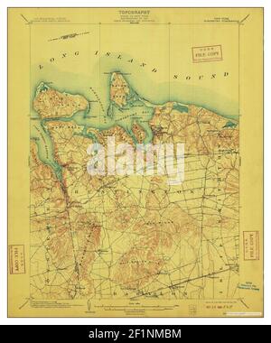 Northport, New York, Karte 1903, 1:62500, Vereinigte Staaten von Amerika von Timeless Maps, Daten U.S. Geological Survey Stockfoto