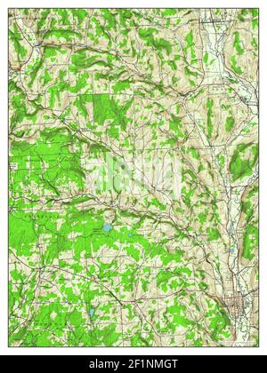 Norwich, New York, Karte 1944, 1:62500, Vereinigte Staaten von Amerika von Timeless Maps, Daten U.S. Geological Survey Stockfoto