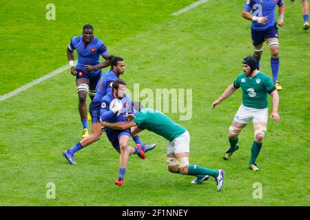 Maxime Medard (FRA) (Stade Toulousain) während des RBS 6 Nations 2016 Rugby Union Spiels zwischen Frankreich und Irland am 13. Februar 2016 im Stade de France in Paris, Frankreich - Foto Stephane Allaman / DPPI Stockfoto