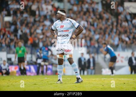 Yannick NYANGA (Racing Metro 92) während des französischen Top 14 Rugby-Union-Spiels zwischen Racing 92 gegen Montpellier Hérault Rugby am 5. Juni 2016 im Stade Olympique Yves-du-Manoir, in Colombes, Frankreich - Foto Stephane Allaman / DPPI Stockfoto