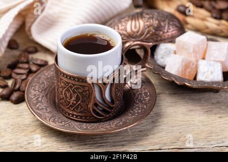 Türkischer Kaffee Stockfoto