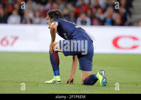 Edinson Roberto Paulo Cavani Gomez (psg) (El Matador) (El Botija) (Florestan) während des französischen Fußballspiels L1 zwischen Paris-Saint-Germain und Metz im Stadion Parc des Princes in Paris, Frankreich am 21. August 2016 - Foto Stephane Allaman / DPPI Stockfoto