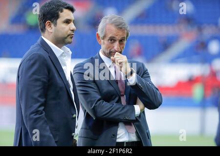 Jean-Claude Blanc (PSG) während des französischen Fußballspiels L1 zwischen Paris-Saint-Germain und Metz im Stadion Parc des Princes in Paris, Frankreich am 21. August 2016 - Foto Stephane Allaman / DPPI Stockfoto