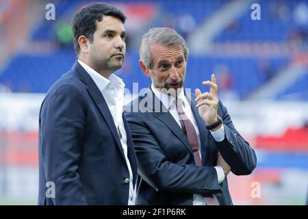 Jean-Claude Blanc (PSG) während des französischen Fußballspiels L1 zwischen Paris-Saint-Germain und Metz im Stadion Parc des Princes in Paris, Frankreich am 21. August 2016 - Foto Stephane Allaman / DPPI Stockfoto