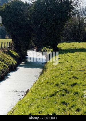 Reen in Nash, Newport, South Wales, Großbritannien Stockfoto