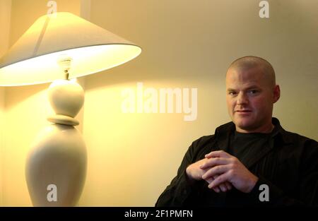 HESTON BLUMENTHAL ZU HAUSE IN MARLOW. 6/1/05 TOM PILSTON Stockfoto