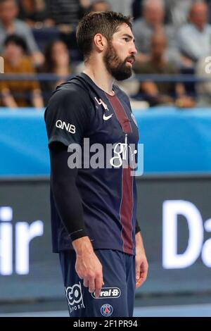 Nikola Karabatic (PSG Hanball) während der EHF Champions League, Runde von 8, 2nd-Bein Handballspiel zwischen Paris Saint-Germain Handball und SC Pick Szeged, am 29. April 2017 im Pierre de Coubertin Stadion in Paris, Frankreich - Foto Stephane Allaman / DPPI Stockfoto