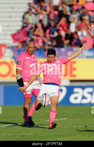 Morne Steyn (Stade Francais) während der französischen Meisterschaft Top 14 Rugby Union Spiel zwischen Stade Francais und Stade Rochelais, am 2. September 2017 im Jean Bouin Stadion in Paris, Frankreich - Foto Stephane Allaman / DPPI Stockfoto