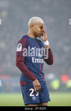 Kylian Mbappe (PSG) während der französischen Meisterschaft Ligue 1 Fußballspiel zwischen Paris Saint-Germain und SM Caen am 20. Dezember 2017 im Parc des Princes Stadion in Paris, Frankreich - Foto Stephane Allaman / DPPI Stockfoto