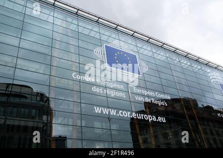 Alltag in der Region Brüssel, Belgien. Vie quotidienne dans la Region de Bruxelles, Belgique. Stockfoto