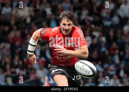 FRANCOIS TRINH DUC (Rugby Club Toulonnais) während der französischen Meisterschaft Top 14 Rugby Union Spiel zwischen Racing 92 und RC Toulon am 8. April 2018 in der U Arena in Nanterre, Frankreich - Foto Stephane Allaman / DPPI Stockfoto