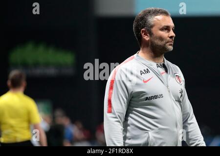 Regis Sonnes (Stade Toulousain) während des European Rugby Champions Cup, Viertelfinale Rugby Union Spiel zwischen Racing 92 und Stade Toulousain am 31. März 2019 in Paris La Defense Arena in Nanterre bei Paris, Frankreich - Foto Stephane Allaman / DPPI Stockfoto