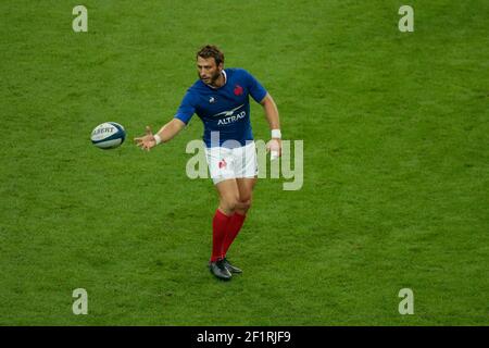 Maxime Medard (FRA) während des Frankreich gegen Italien Testmatches Aufwärmen Weltcup im Stade de France bei Paris, Frankreich am 30. August 2019. Foto Stephane Allaman / DPPI Stockfoto